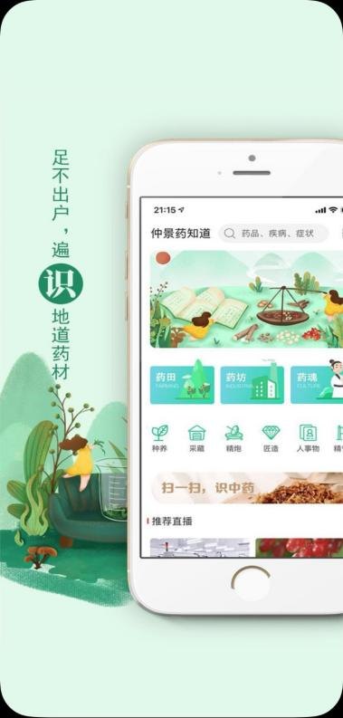 仲景药 App 知识栏目